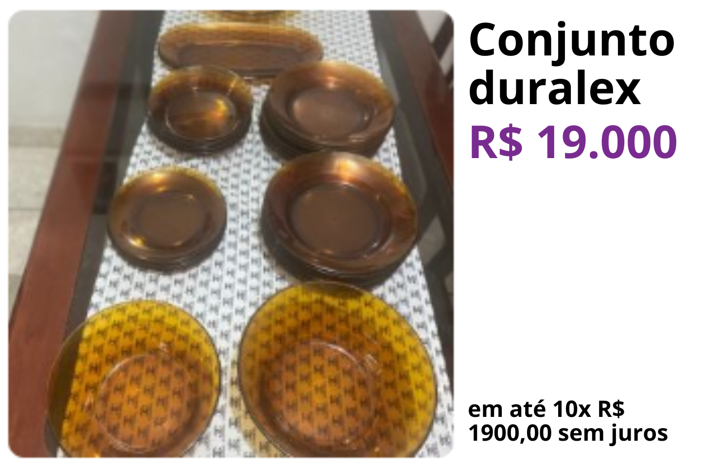 Pratos Duralex por R$19 mil? Anúncio gera risadas (e deboche) na internet